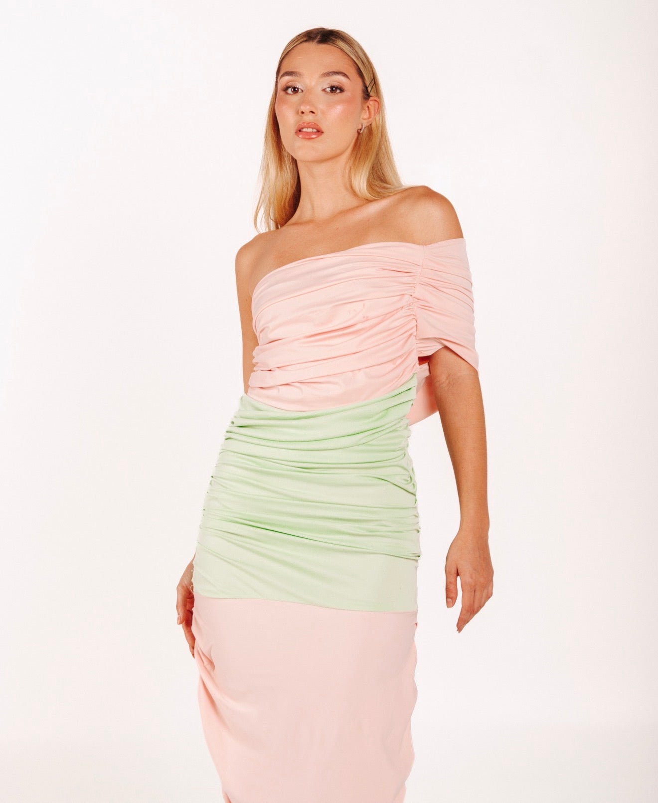 The Strawberry Matcha Dress